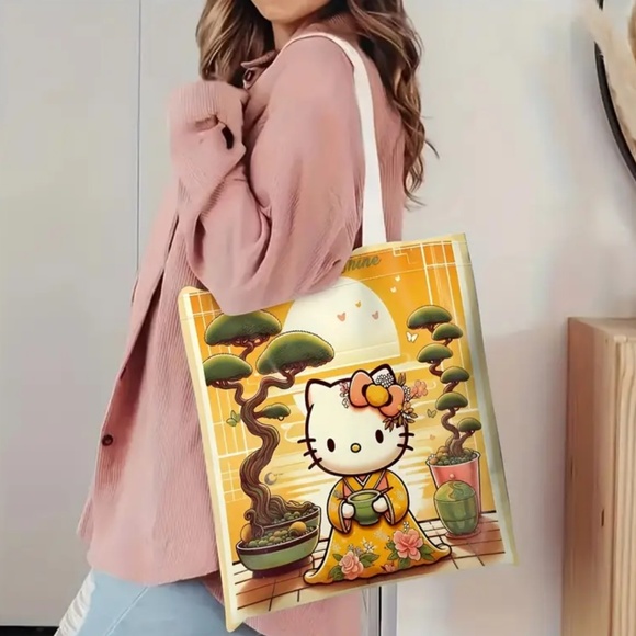 NWT! Sanrio Hello Kitty in a Golden Kimono! - Picture 4 of 6